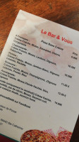 Le Vous menu