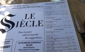 Le Café Du Siècle food