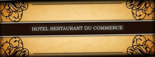 Du Commerce menu