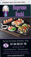 Supreme Sushi inside