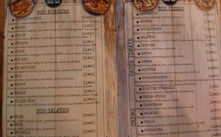 Burgerstore Pizzateca menu