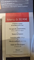 La Grande Brasserie Saint-cast-le-guildo menu