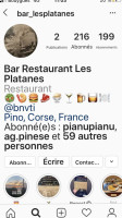 Bar Restaurant Des Platanes food