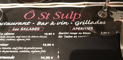 O St Sulp food