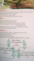 Le Bistrot De Saint Trinit menu