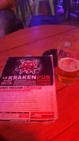 The Kraken Pub menu