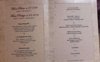 Franck Et Francine menu