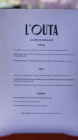 L'outa menu