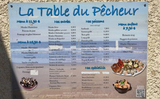 La Table Du Pêcheur food
