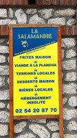 La Salamandre menu