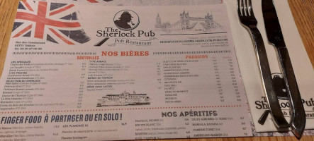 The Sherlock Pub Reims Thillois food