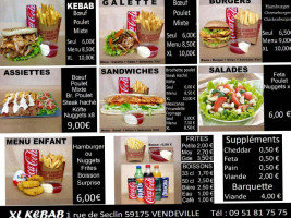 Xl Kebab Fast Food food