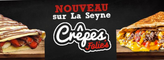 Crepes Folies food