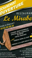 Le Mirabel menu