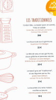 Le Bouquet Garni menu
