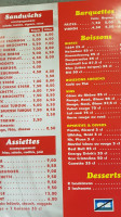 Kebab Vigneulles menu