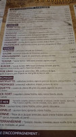 La Bouteille a la Mer menu
