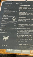 Le Vieux Café D'aniathazze menu