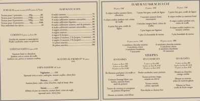 Le Patio Restaurant Et Bar A Vin menu