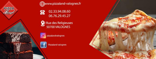 Pizza Land Valognes food