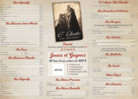 Brasserie O'chato menu