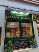 Restaurant La Table de Christophe food