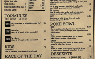 Le U Poke Bowl,bagel, More menu