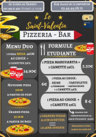 Le Saint Valentin menu