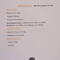 Auberge De Langlade menu
