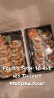 Folie’s Sushi menu