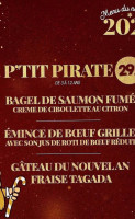 Gang De Pirates menu