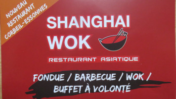 Shanghai Wok menu