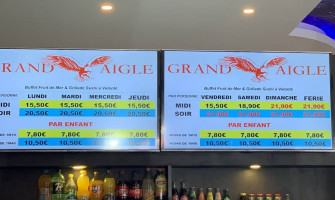 Le Grand Aigle Buffet à Volonté Epinay food
