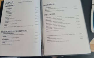 Buvette Du Lac menu