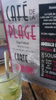 Le Café De La Plage menu