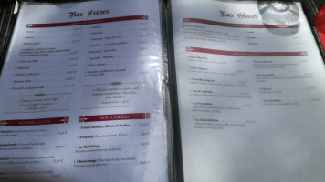 Le Logis menu