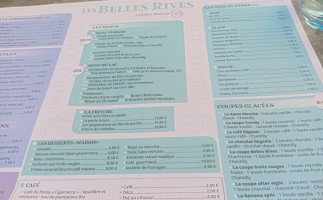 Belles Rives food