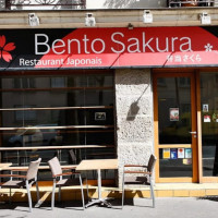 Bento Sakura outside