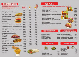 Istanbul Concept Kebab menu