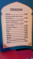 L Etoile Kabyle menu