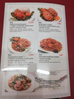 La Grande Muraille de Pekin menu