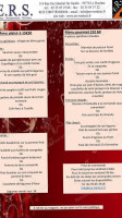 E.r.s. Traiteur menu