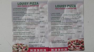 Louisy Pizza food