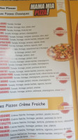 Mama Mia Pizza menu