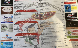 La Calabria Da Francesco menu