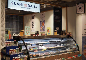 Sushi Daily Villejuif Vitrine food