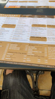 Beliano menu