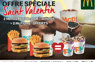 Mcdonald's De Malemort food