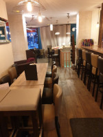 M M Cafe inside