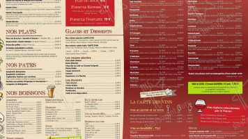 Sforza menu
